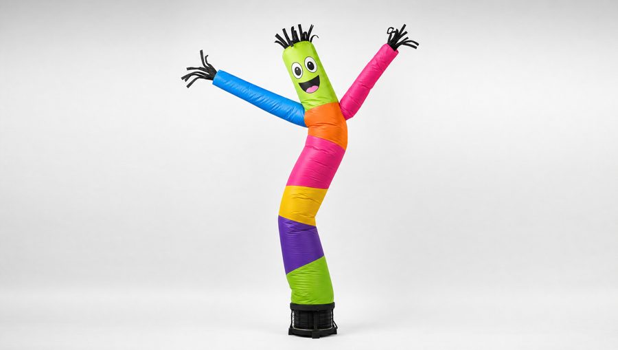 Inflable de colores